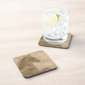 Imitate Vintag Hackney Untersetzer (Rechte Seite)