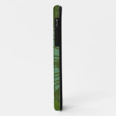 Imitate Vintag tropisches Gewebe Case-Mate iPhone Hülle (Hinten/Links)