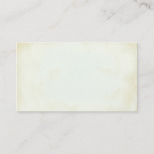 Imitate Vintages Pergament Elegante Hochzeitswebsi Visitenkarte (Rückseite)