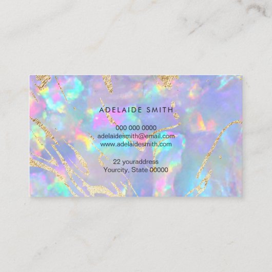 Imitate Visitenkarte (Rückseite)