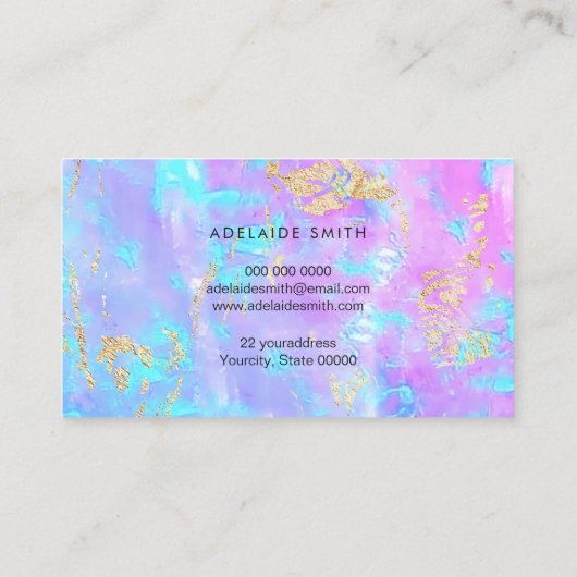 Imitate Visitenkarte (Rückseite)