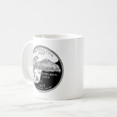 Imitate Washington Staat Quarter Kaffeetasse (Vorderseite Links)
