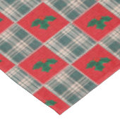 Imitate Weihnachtsgestecke Tischdecke (Schrägansicht)