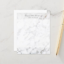 Imitate Weißmarmor Textur Look & Custom Text