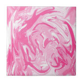 Imitate Weißrosa Marmorplatte Stone Keramik Abstra Fliese (Vorderseite)