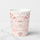 Imitate Weißspitzen-Spinnpapier-Cups Pappbecher (Links)