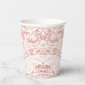 Imitate Weißspitzen-Spinnpapier-Cups Pappbecher (Rechts)