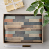 Imitate Western aus gefliestem Holz Seidenpapier (Geschenk)