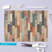 Imitate Western aus gefliestem Holz Seidenpapier (Handwerk)