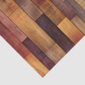 Imitate Western aus gefliestem Holz Seidenpapier (Ausschnitt)