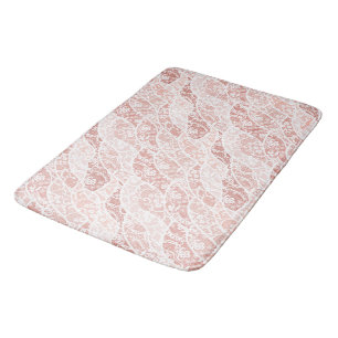 Imitate White Lace Fishnet Bath Mat Badematte