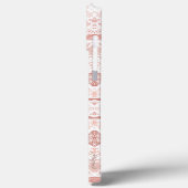 Imitate White Lace Fishnet iPhone Case Geschenk (Rückseite / Links)