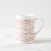 Imitate White Lace Fishnet Tasse Geschenk (Rechts)