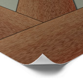 Imitate Window Frame Poster Hinzufügen Ihres Fotos (Ecke)