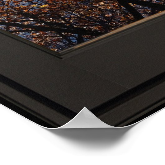 Imitate Window Illusion Poster 24x24 Black (Ecke)