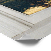 Imitate Window Illusion - Realistische Waldansicht Poster (Ecke)