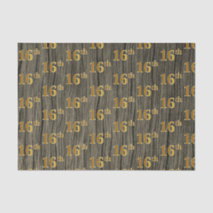 Imitate Wood, Imitate Gold 16. (sechzehnte) Verans Seidenpapier
