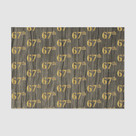 Imitate Wood, Imitate Gold 67. (siebenundsechzigst Seidenpapier (Vorderseite)