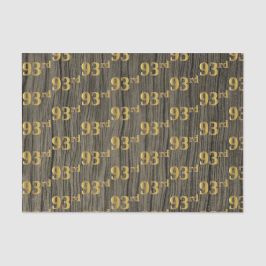 Imitate Wood, Imitate Gold 93. (30.) Event Seidenpapier (Vorderseite)