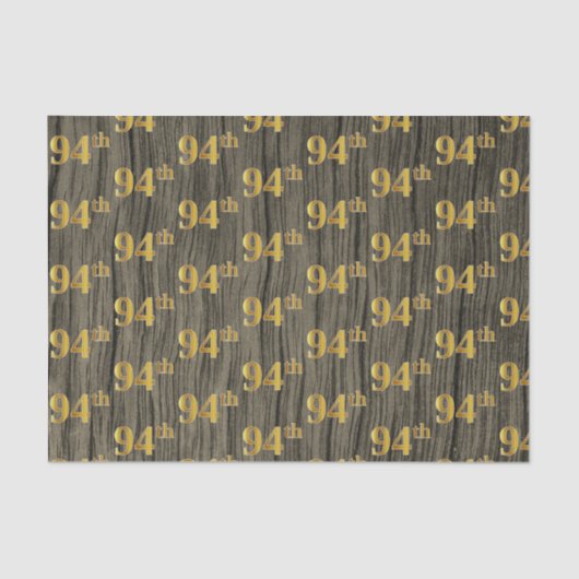 Imitate Wood, Imitate Gold 94. (Vierundneunzig) Ev Seidenpapier (Vorderseite)