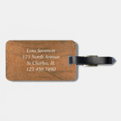 Imitate Zauberdraht Gepäckanhänger (Rückseite horizontal)