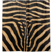 Imitate Zebra Skin Duschvorhang (Vorderseite)