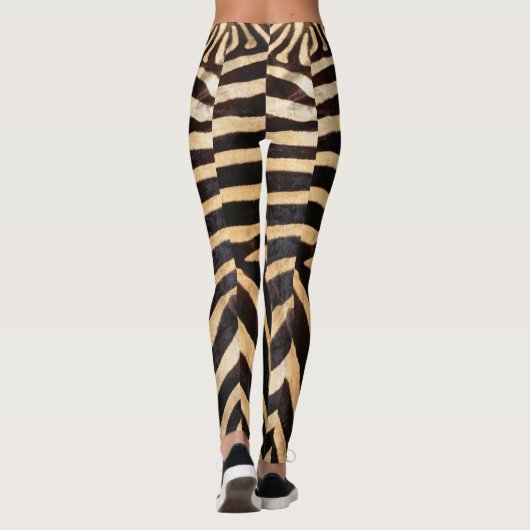 Imitate Zebra Skin Leggings (Rückseite)