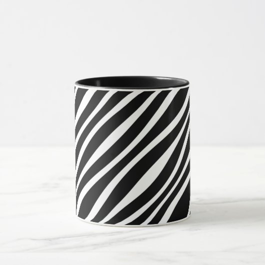 IMITATE ZEBRA STRIPE BOLD DRUCKEN TASSE (Zentrum)
