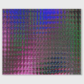 Imitate zeichnen mehrfarbiges Schleifpapier auf Geschenkpapier (Flach)