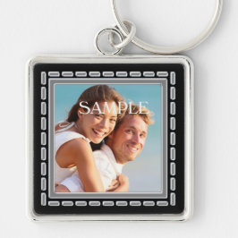 Imitate zeichnen Verzierte Frame-Vorlage Schlüsselanhänger