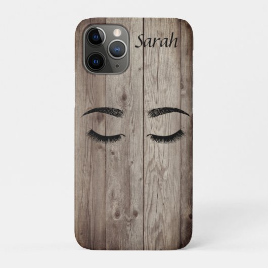 Imitate zeigen Holztextur Case-Mate iPhone Case (Rückseite)