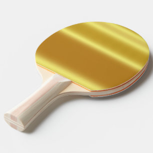 Imitatgold, Glänzen, metallisch, gelb, golden, Tischtennis Schläger