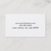 Imitatgoldananasmuster des niedlichen Sommers Visitenkarte (Rückseite)