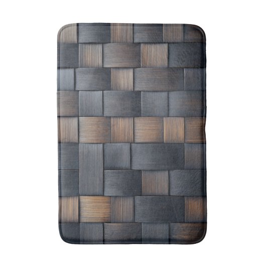 Imitation Bamboo Weave Badematte (Vorderseite Vertikal)