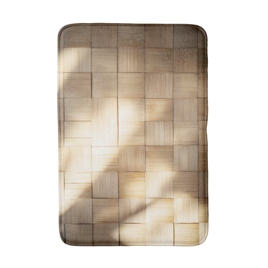 Imitation Bamboo Weave Badematte (Vorderseite Vertikal)