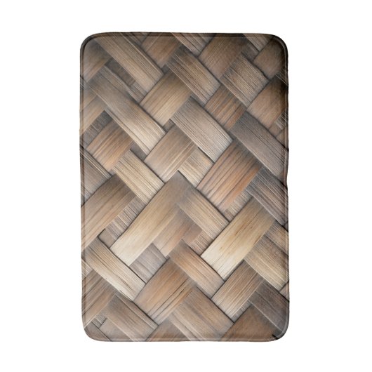 Imitation Bamboo Weave Badematte (Vorderseite Vertikal)