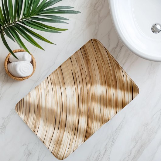 Imitation Bamboo Weave Badematte