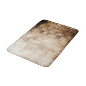 Imitation Bamboo Weave Badematte (Schrägansicht)