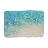 Imitation Beach Sand Starfish Anime Style Badematte (Vorderseite)