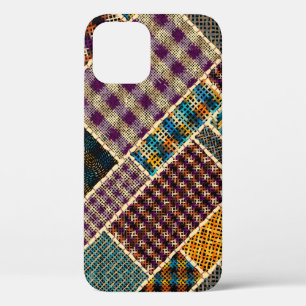 Imitation eines indischen Patchwork-Musters mit Te Case-Mate iPhone Hülle