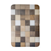 Imitation Holzkacheln Badematte (Vorderseite Vertikal)