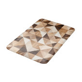 Imitation Holzkacheln Badematte (Schrägansicht)