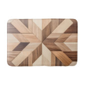 Imitation Holzkacheln Badematte (Vorderseite)