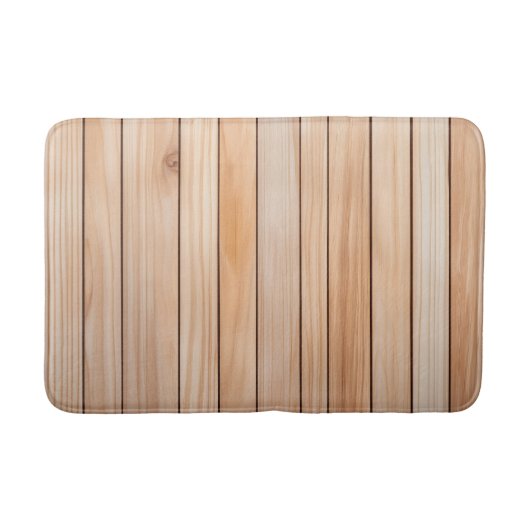 Imitation Holzlatte Badematte (Vorderseite)