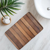 Imitation Holzlatte Badematte