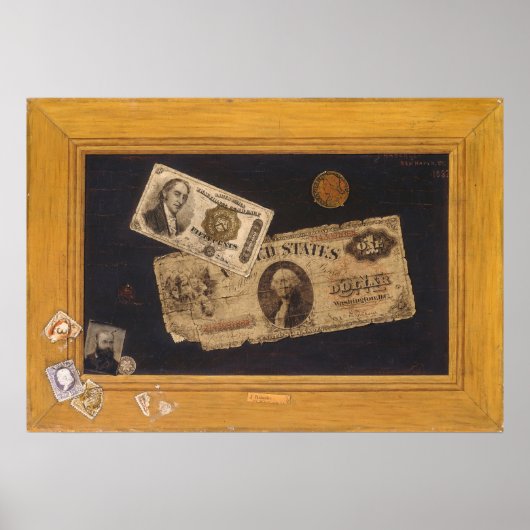 Imitation - John Haberle Fine Art Poster (Vorne)