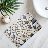 Imitation-Kieselpfad Badematte