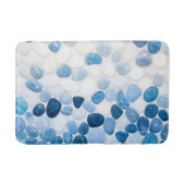 Imitation - Kieselweg unter Wasser Badematte (Vorderseite)