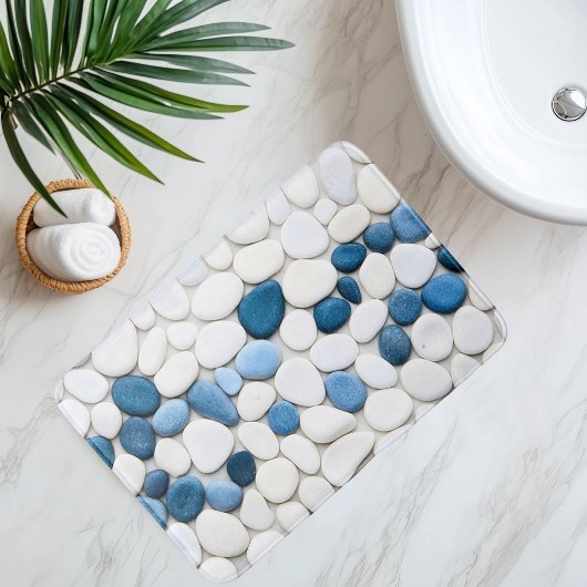 Imitation - Kieselweg unter Wasser Badematte