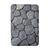 Imitation Lava Rock Badematte (Vorderseite Vertikal)